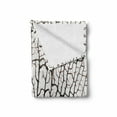 thumbnail image 2 of Old Forest Soft Flannel Fleece Throw Blanket, Cracked Curly Coral Branch Like Earth Surface Tree of Life Nature Woodland Theme, Cozy Plush for Indoor and Outdoor Use, 60" x 80", Beige, by Ambesonne, 2 of 6