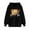 Black, variant on Hoodies for Women, Pullover Cute Bear Printed Drawstring Sweatshirts with Pocket, Outdoor Walks Comfortable Casual Hoodie