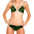 thumbnail image 2 of Saint Patrick's Day Detachable Sponge Adjustable Strap Two-Pack Bikini Set Swimsuits for Women, Swimming Suit Beach Wear, 2 of 6