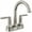 Brilliance Stainless, variant on Delta 2535-Mpu-Dst Saylor 1.2 GPM Centerset Bathroom Faucet - Black