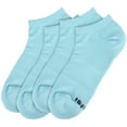 thumbnail image 4 of BambooMN Unisex Men's and Women's Athletic Sport Ankle Socks Made of Rayon from Bamboo - Breeze - 4 Pairs - Small, 4 of 6