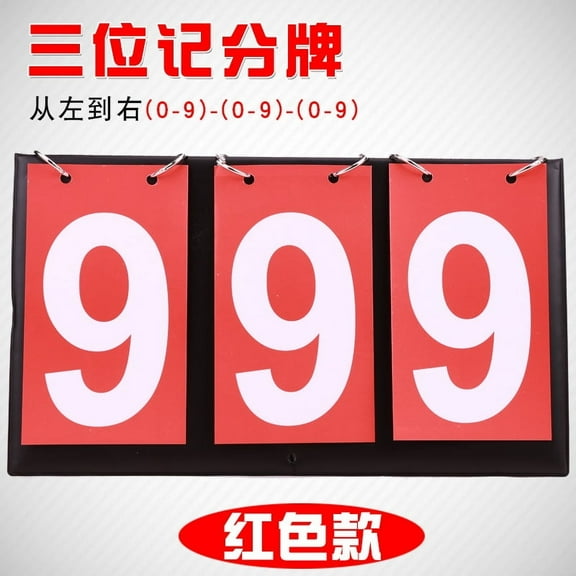 Oraceous Portable Tabletop Multi-Sport Scoreboard Flipper - Easy to Use, , Ideal for Basketball, Volleyball, Tennis and More