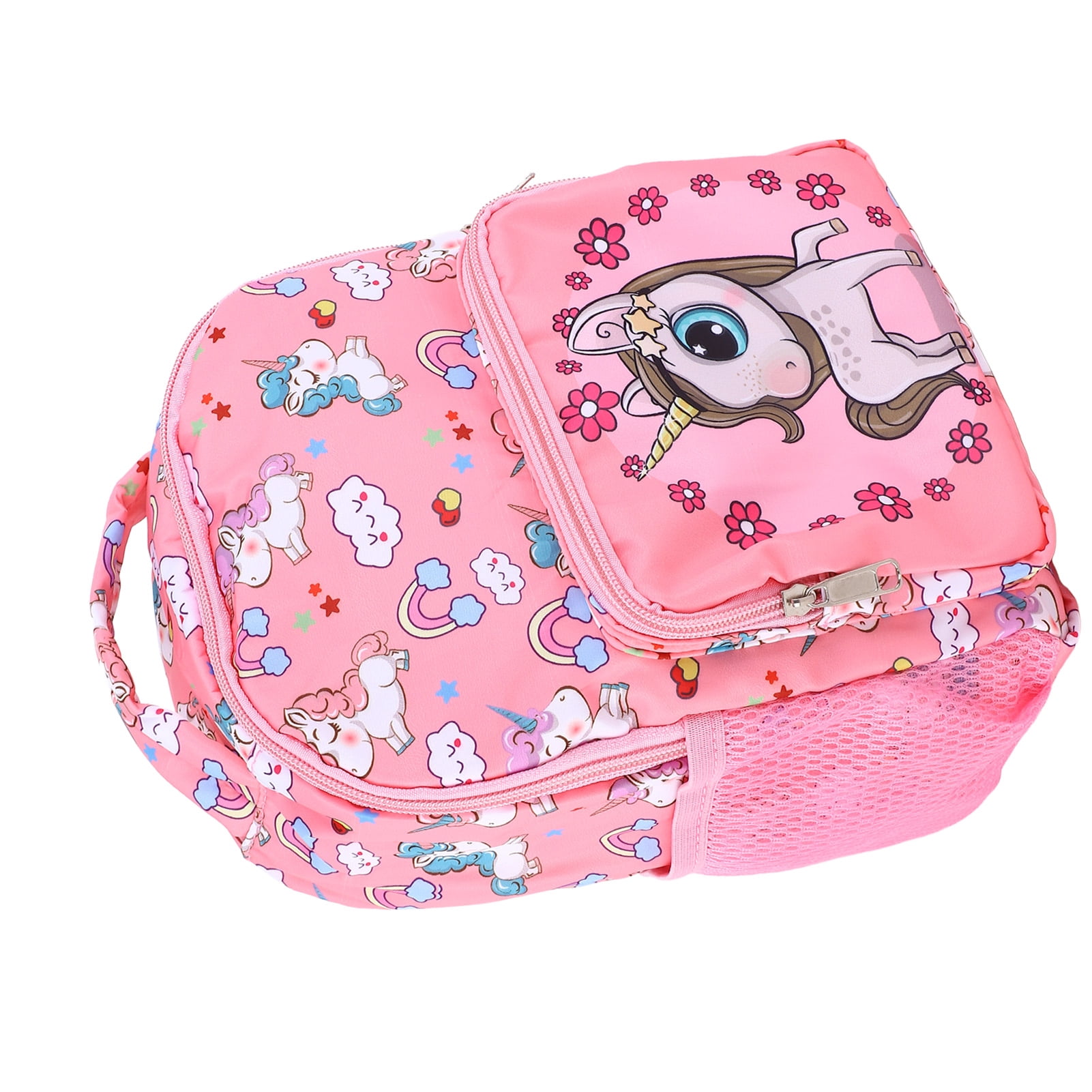 Sac à Dos Cartoon Pour Enfant - Taille 12x5x10 Pouces - Polyester Imperméable - Sangles Réglables - École Et Loisirs