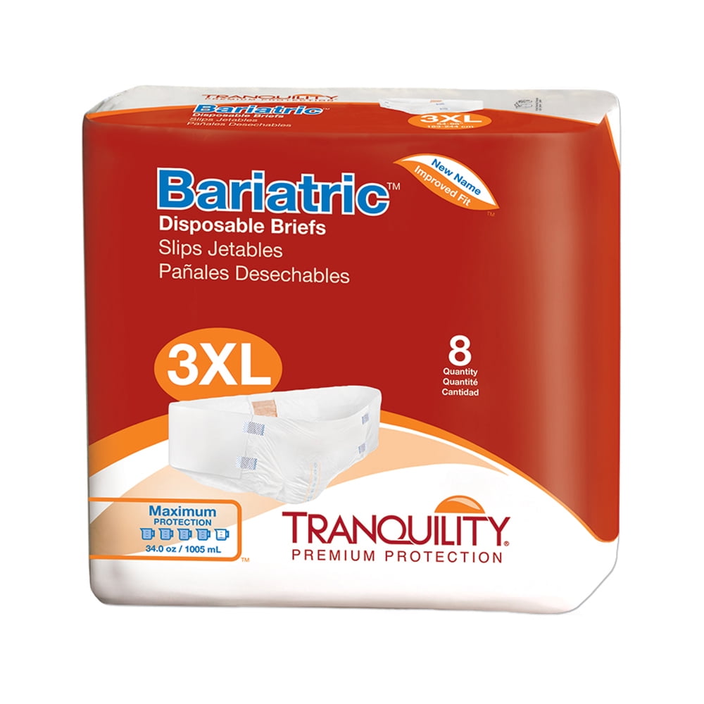 Tranquility 2190 XL+ Bariatric Disposable Briefs32/Case