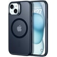 thumbnail image 1 of for iPhone 16 Pro Max Case, Compatible with MagSafe, Shockproof Military-Grade Protection, Magnetic Phone Case for iPhone 16 Pro Max, Classic Hybrid Case (HaloLock), Clear, 1 of 5