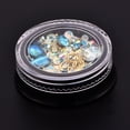 thumbnail image 3 of CEHVOM Fashion Nail Art Rhinestones Glitter Diamonds Tips Mixed 3D Tips DIY Decoration, 3 of 4