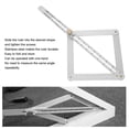 thumbnail image 4 of Stainless Steel Goniometer Gauge, Goniometer Ruler, 0-170 For Home Use Industrial, 4 of 8