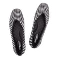 thumbnail image 1 of Zapatos planos informales Frank Mully para mujer, punta cuadrada, malla tejida, 1 of 8