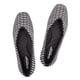 thumbnail image 1 of Zapatos planos casuales Frank Mully para mujer, punta cuadrada, negro y blanco, 1 of 8