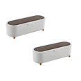 thumbnail image 1 of Oleegame 2PC Spice Dispenser Mini Kitchen Seasoning Box Divided Storage Rack Seasoning Box Containers | Removable With Spoons Kitchen Seasonings Organizer For Sugar Pepper White, 1 of 9