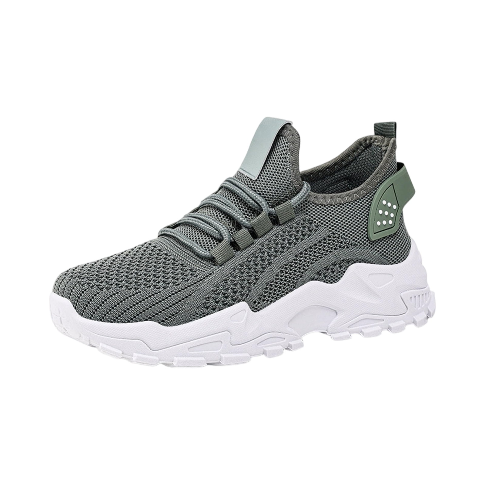 HAJWOH Orthopedic Dress Shoes for Women Arch Support Non Slip Slip on Nurse Shoes Lightweight Mesh Stretch Hiking Shoes Soft 2026 New Foam Shoes Mint Green 38