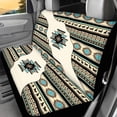 thumbnail image 4 of KUIFORTI Aztec Tribe Car Seat Covers 4 Pcs, Front Seats and Rear Bench Cover Cushion Auto Seat Cover Protector Automotive Interior Protection Fits most Cars, SUVs, and Trucks, 4 of 7
