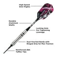 thumbnail image 2 of Viper Grim Reaper 80% Tungsten Soft Tip Dart Set, Grooved, 18 Grams, 2 of 6