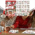 thumbnail image 3 of Scrapbooking Stickers Kit Scrapbooking Ledger Decorative Sticker Material Kit Vintage Christmas Patterns Craft Tool B,8 x PET Sticker 1 x Paper 11 x Writing Paper, 3 of 9