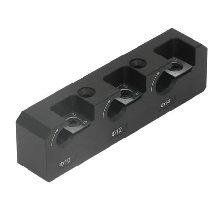 

Woodworking Tool Durable Dowel Maker Jig Wear Resistance Aluminum Alloy Easy Carrying With Wrench For Professional Use
