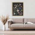 thumbnail image 2 of Stupell Industries Gothic Botanical Herbs Gold Framed Floater Canvas Wall Art design by Julia Purinton, 31 x 25, 2 of 9