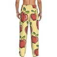thumbnail image 3 of Balery Men'S Apple Pants,Sleepwear Pants,Pajama Pants,Pj Bottoms Drawstring And Pockets-X-Large, 3 of 9