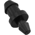 50pcs 1/4" Drip Tubing End Plugs for Home Garden Sprinkler Systems Drip
