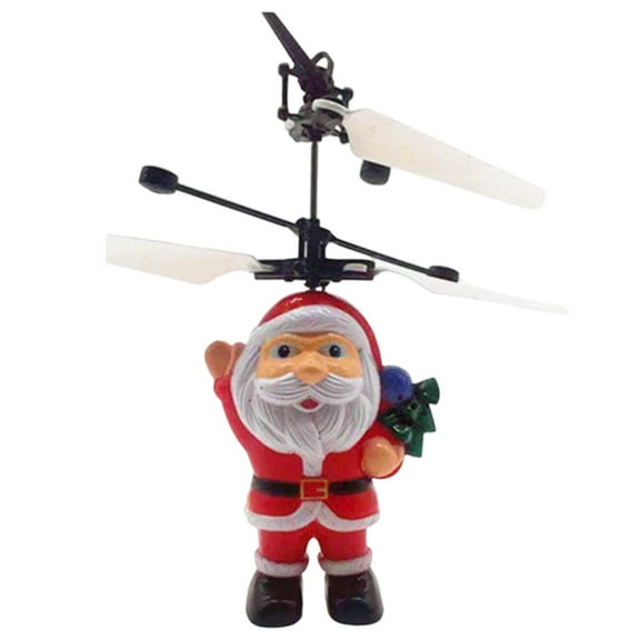 Toys - Flying Santa with Bamboo Dragonflies for Interactive