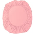 thumbnail image 6 of Flxxie 1800 Thread Count Brushed Microfiber Fitted Sheet with 15" Pocket, Twin, Pink, 6 of 6