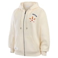 thumbnail image 3 of Women's WEAR by Erin Andrews Cream Houston Astros Full-Zip Hoodie, 3 of 4