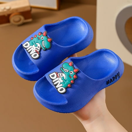 

Dyfzdhu Children Slippers Summer Cute Cartoon Boy Baby Bathroom Sandals