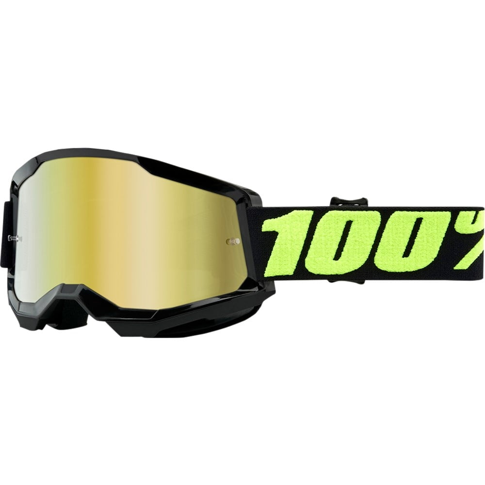 100% Strata Jr MX Goggles Honda Red MEDIUM Kids Youth Childrens Motorbike