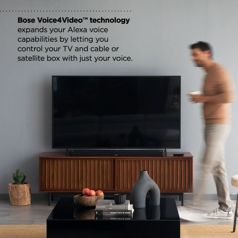  Bose Smart Soundbar 900 with Bass Module 700 for Soundbar,  Black : Electronics