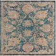 thumbnail image 2 of Rugs.com Lola Collection Rug – 4 Ft Square Blue Medium Rug Perfect For Living Rooms, Kitchens, Entryways, 2 of 9