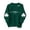 #410-Green, variant on Craaazy Womens Shamrock Graphic St Patricks Day Long Sleeve Crewneck Cozy Sweatshirts Gifts