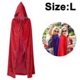 thumbnail image 1 of Capa con capucha Capa unisex para adultos con capucha Capa de Navidad de Halloween Capa de bruja vampiro Disfraz de cosplay, 1 of 5