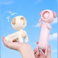 thumbnail image 7 of Cute Dog-Shaped Portable Mini Fan with Phone Stand Function, Handheld Desktop Cooling Fan with Strong Wind Output, Compact Personal Fan for Home, Office, and Travel Use, 7 of 7