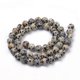 thumbnail image 2 of Natural Dalmatian Jasper Beads Strands Round 8mm Hole: 1mm about 45~48pcs/strand 15 inch, 2 of 3