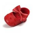 thumbnail image 4 of Newway Baby Girls Soft Sole PU Princess Dresses Shoes Mary Jane Flats Shoes with Cute Bow for Newborn Infant Girl, 4 of 4