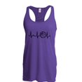 thumbnail image 1 of Artix - Women's Racerback Tank Top - Basketball Heartbeat, 1 of 5