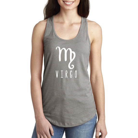 Virgo Zodiac Sign Racerback Tank