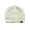 thumbnail image 4 of Trendy Warm Chunky Soft Stretch Cable Knit Beanie Skully, 4 of 4