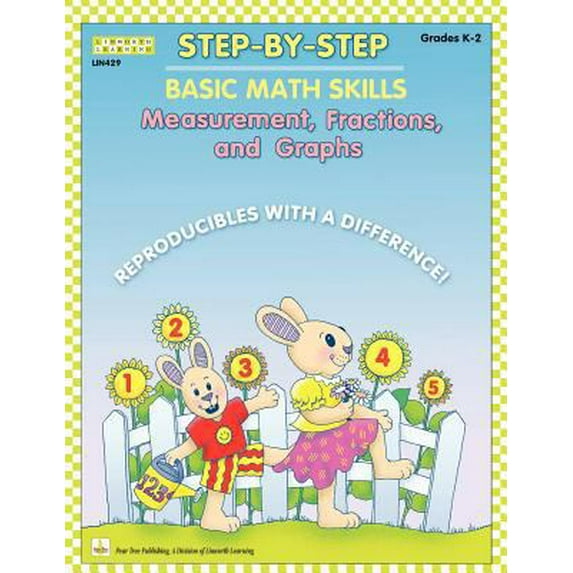 Pre-Owned Step by Step Math: Measurement, Fractions, and Graphs (Paperback) 1586831429 9781586831424