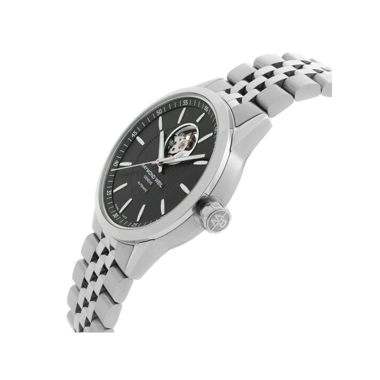 Raymond Weil Freelancer Steel Black Dial Automatic Mens Watch 2710
