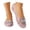 Pink, variant on Ticikt Women's Jelly Sandals Ballet Shoes On Flats Hollow Out Loafers