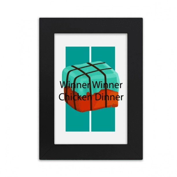 Winner Winner Chicken Dinner Desktop Photo Frame Picture Display Art ...