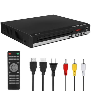 BOPORO Goilinor Dvd Player Dvd Cd Player For Home Video Player Stereo Cd Player Movie Player With US Plug
