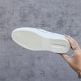 thumbnail image 4 of Eltusu Women Loafer Flat Shoes, Office Slip on Breathable Round Toe Comfort Shoes White Size 7.5, 4 of 7
