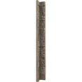 thumbnail image 4 of Ekena Millwork 3"W x 3"D x 48"H Universal Inside Corner for EverStone Faux Stone Siding Panels, Soft Ash, 4 of 5