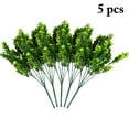 thumbnail image 1 of Coofit 5PCS Artificial Plants Branches Fake Greenery Simulated Flowers for Home Decor, 1 of 10