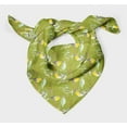 thumbnail image 3 of Bimba Green Branch & Flowerpecker Bird Printed Pure Silk Scarf For Hair Neck Head Bandanas For Women 40 x 40 Inches, 3 of 6