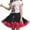 Black, variant on Girls Ballet Tutu Skirt Layered Party for Toddler Kids Girls Jackets for Dresses 4-6 Years