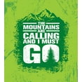 thumbnail image 3 of Ambesonne Adventure Duvet Cover Sets, Grungy Mountains Text, 2-King, Lime Green Fern Green, 3 of 7