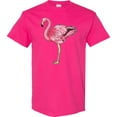 thumbnail image 3 of Inktastic Pink Flamingo T-Shirt, 3 of 5
