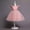 Pink, variant on Herrnalise Girls Baby Long Skirt Solid Princess Bowknot Performance Dress Skirt Dress